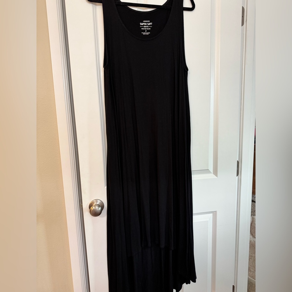 Torrid Black Sheath High Low Dress